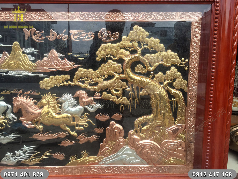 tranh m&atilde; đ&aacute;o th&agrave;nh c&ocirc;ng